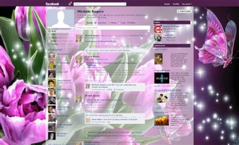 facebook themes and skins.